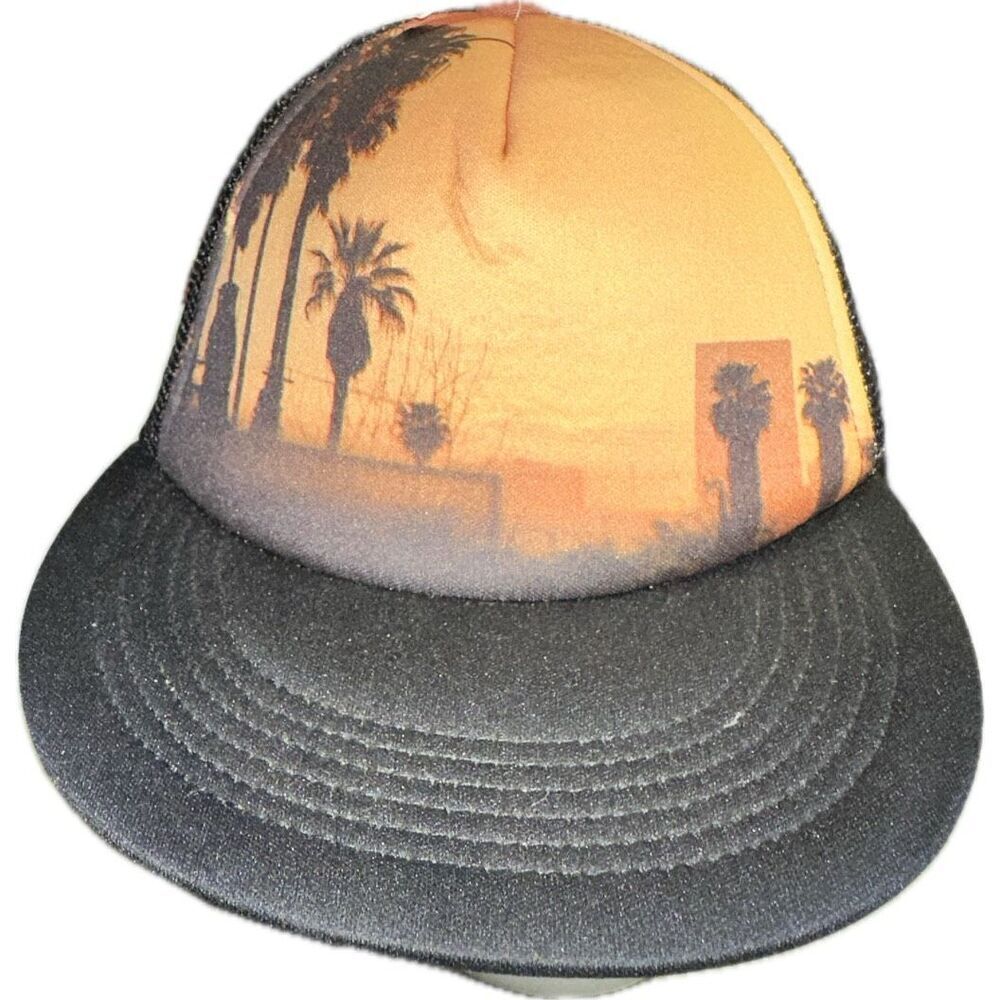 Mossimo Sunset California‎ City Scene Baseball Cap Mesh Trucker Hat Snapback NWT